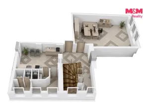 Pronájem kanceláře, Ústí nad Orlicí, Mírové nám., 56 m2