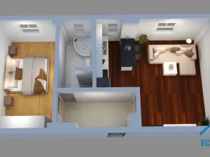 Prodej bytu 2+kk, Praha - Vršovice, Vladivostocká, 53 m2
