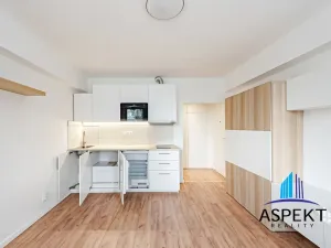 Pronájem bytu 1+kk, Praha - Vokovice, Evropská, 24 m2