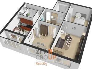 Prodej bytu 3+1, Brno, Sosnová, 82 m2