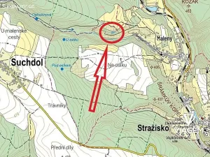 Prodej zahrady, Stražisko, 805 m2