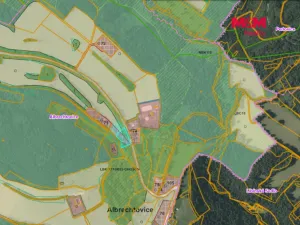 Prodej pozemku pro bydlení, Záblatí - Albrechtovice, 2524 m2