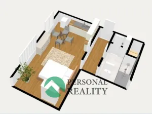 Prodej bytu 1+kk, Praha - Stodůlky, Na Výrovně, 37 m2
