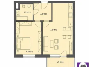 Prodej bytu 2+kk, Chýně, Ecksteinova, 56 m2