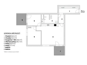 Prodej bytu 3+kk, Boskovice, Otakara Kubína, 64 m2