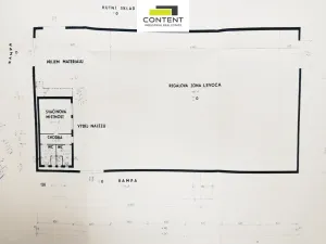Pronájem skladu, Nýřany, Šůlova, 1500 m2