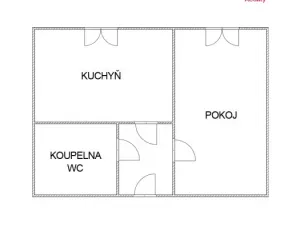 Pronájem bytu 1+1, Karviná - Hranice, Flemingova, 32 m2