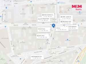 Pronájem bytu 2+kk, Praha - Nové Město, Dlážděná, 80 m2