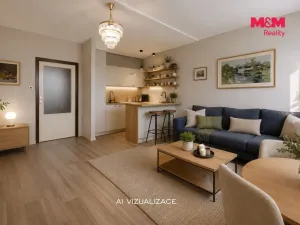 Prodej bytu 2+kk, Praha - Modřany, Urbánkova, 44 m2