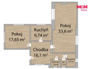 Prodej rodinného domu, Máslovice, U Výboru, 83 m2