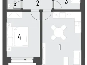 Prodej bytu 2+kk, Brandýs nad Labem-Stará Boleslav, Dřevčická, 47 m2