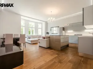 Pronájem bytu 4+kk, Praha - Dejvice, Kafkova, 103 m2