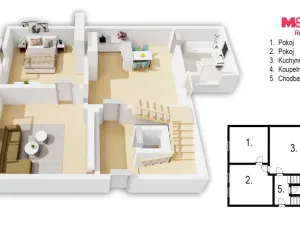 Prodej rodinného domu, Opočno, Nádražní, 120 m2