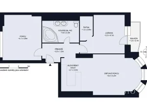Prodej bytu 3+kk, České Budějovice, Mánesova, 84 m2
