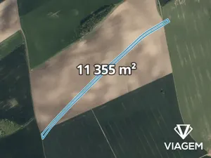 Prodej podílu pole, Strážovice, 718 m2