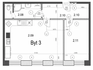 Pronájem bytu 2+kk, České Budějovice, Jírovcova, 42 m2