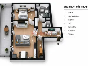 Prodej bytu 2+kk, Hustopeče, Na Úvoze, 64 m2