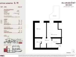 Prodej bytu 2+kk, Špindlerův Mlýn - Bedřichov, 41 m2