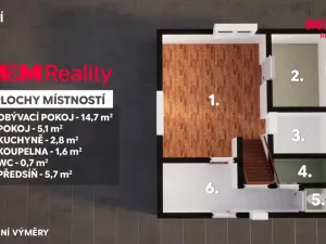 Prodej chaty, Velké Popovice - Brtnice, 92 m2