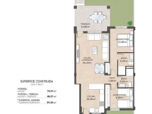Prodej rodinného domu, San Miguel de Salinas, Alicante, Španělsko, 75 m2