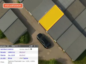 Prodej garáže, Bílina - Teplické Předměstí, 20 m2