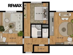 Prodej bytu 3+kk, Roudnice nad Labem, Hornická, 55 m2