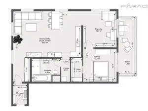 Prodej bytu 2+kk, Praha - Vysočany, Spojovací, 87 m2