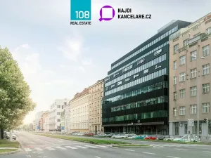 Pronájem kanceláře, Praha - Karlín, Sokolovská, 497 m2