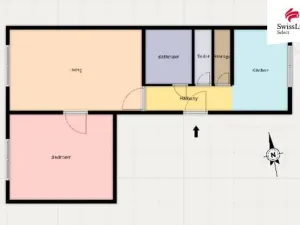Prodej bytu 2+1, Brno - Ponava, Šumavská, 60 m2
