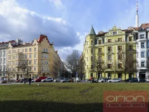 Pronájem bytu 2+kk, Praha - Vinohrady, náměstí Jiřího z Poděbrad, 54 m2