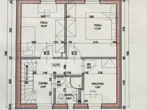 Pronájem chaty, Nová Ves pod Pleší, Porostliny, 77 m2