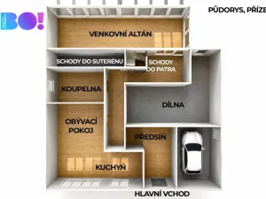 Prodej rodinného domu, Grymov, 259 m2