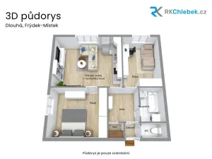 Prodej rodinného domu, Frýdek-Místek, Dlouhá, 65 m2