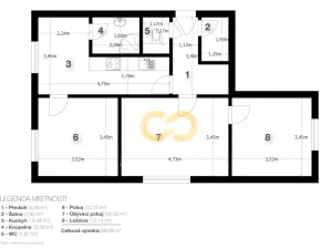 Prodej bytu 3+1, Volary, Sídl. Míru, 65 m2