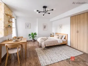 Prodej bytu 1+kk, Písek - Budějovické Předměstí, Mírové nám., 28 m2