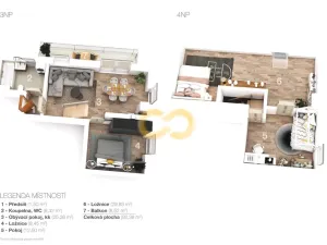 Prodej bytu 2+kk, Zdíkov - Zdíkovec, 94 m2
