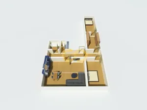 Pronájem bytu 3+kk, Písek - Vnitřní Město, Alšovo nám., 96 m2