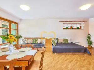 Prodej bytu 1+kk, Horní Planá, Jenišov, 43 m2