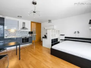 Pronájem bytu 1+kk, Praha - Karlín, Křižíkova, 36 m2