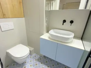 Pronájem bytu 1+kk, Praha - Prosek, Veltruská, 27 m2
