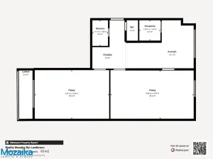 Pronájem bytu 2+1, Lanškroun - Ostrovské Předměstí, Seifertova, 65 m2