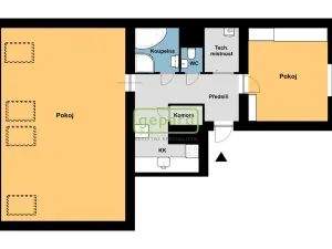 Pronájem bytu 2+kk, Praha, Za poštou, 75 m2
