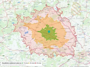 Pronájem bytu 2+1, Louny, 28. října, 51 m2