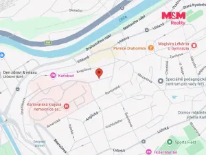 Pronájem bytu 2+kk, Karlovy Vary - Drahovice, Zbrojnická, 52 m2