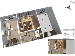 Prodej chalupy, Klíny - Rašov, 126 m2