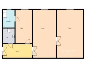 Pronájem bytu 2+1, Praha - Nové Město, Karlovo náměstí, 65 m2
