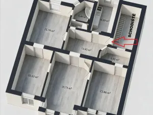 Pronájem bytu 4+1, Opava - Předměstí, Zacpalova, 144 m2