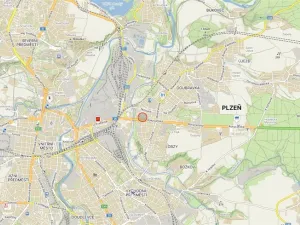 Prodej bytu 1+kk, Plzeň - Lobzy, Dítětova, 24 m2
