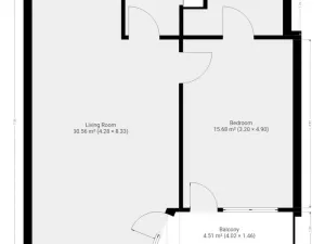 Pronájem bytu 2+kk, Praha - Libeň, Kurta Konráda, 63 m2