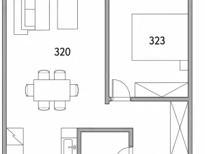 Pronájem bytu 2+kk, Liberec, Prosečská, 49 m2